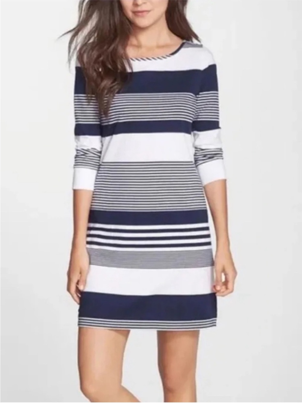 Lilly Pulitzer Marlowe Stripe Pima Cotton Shift Dress XXS